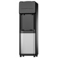 Simzlife Top Loading Water Dispenser, Hot and Cold Water Cooler for 3 or 5 Gallon Bottles,Child Safety Lock,Water Cooler Dispenser for Kitchens, Offices and More - Black
