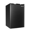 Simzlife 4.4 Cu.Ft Mini Fridge with Freezer, Single Door Compact Refrigerator, Adjustable Thermostat, Mini Refrigerator Energy Saving, Mini fridge for Bedroom, Dorm, Office, Black