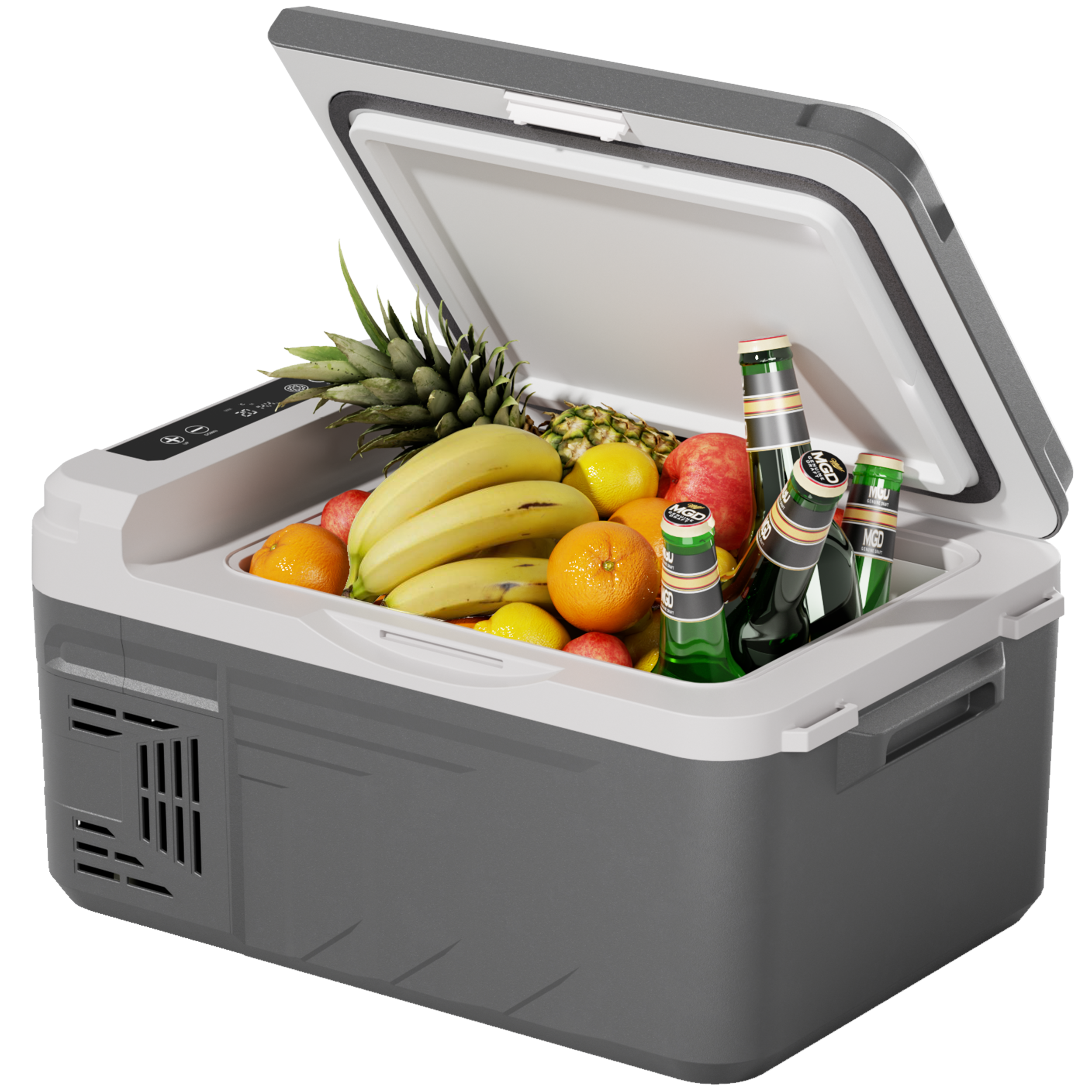 Simzlife 12 Volt Refrigerator, 11 Quart (10L) Car Fridge, Car Refrigerator -4℉~68℉, Portable Freezer for RV, Camping, Travel