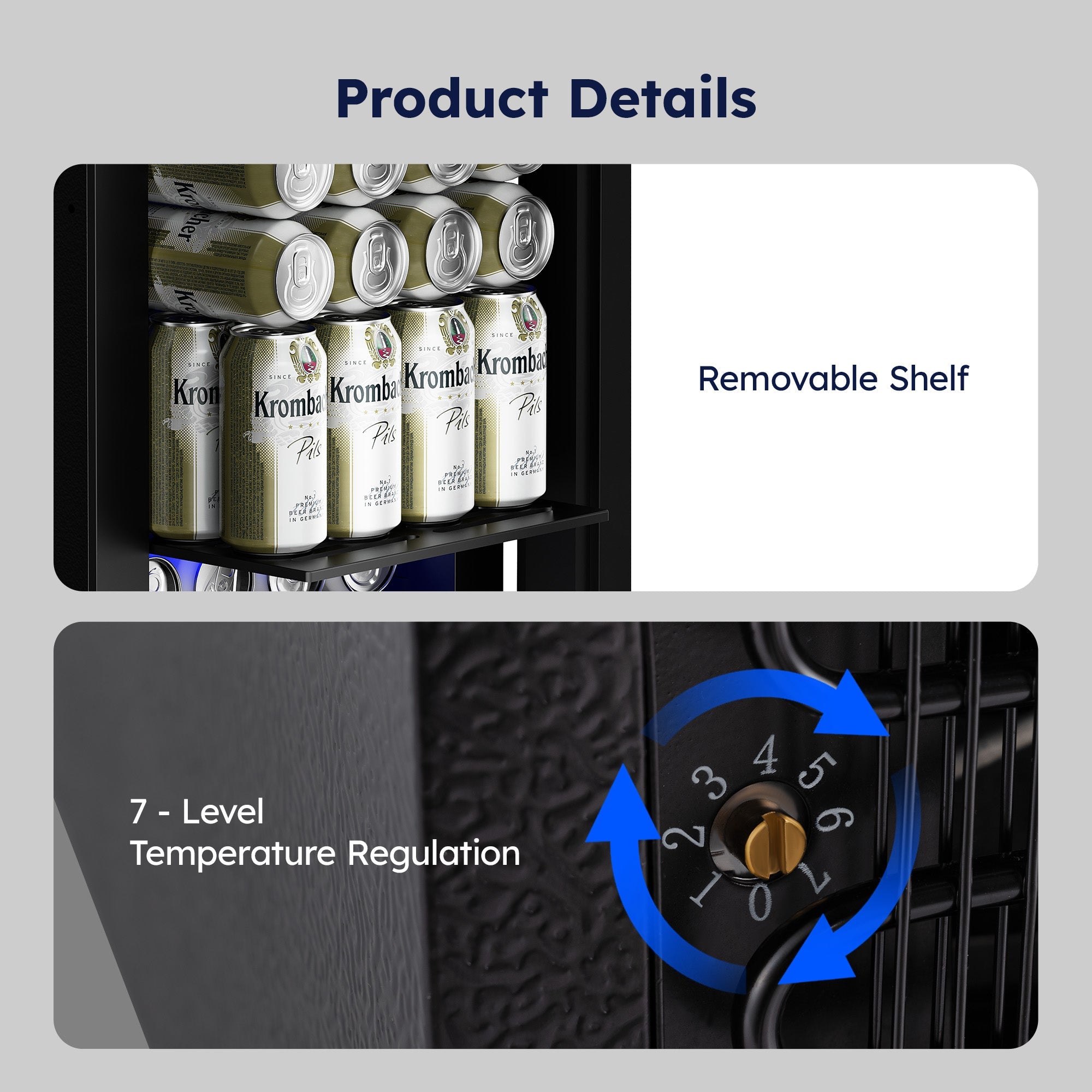 Simzlife Mini Beverage Refrigerator Cooler with Glass Door, 24-Can Mini Fridge for Home,Black