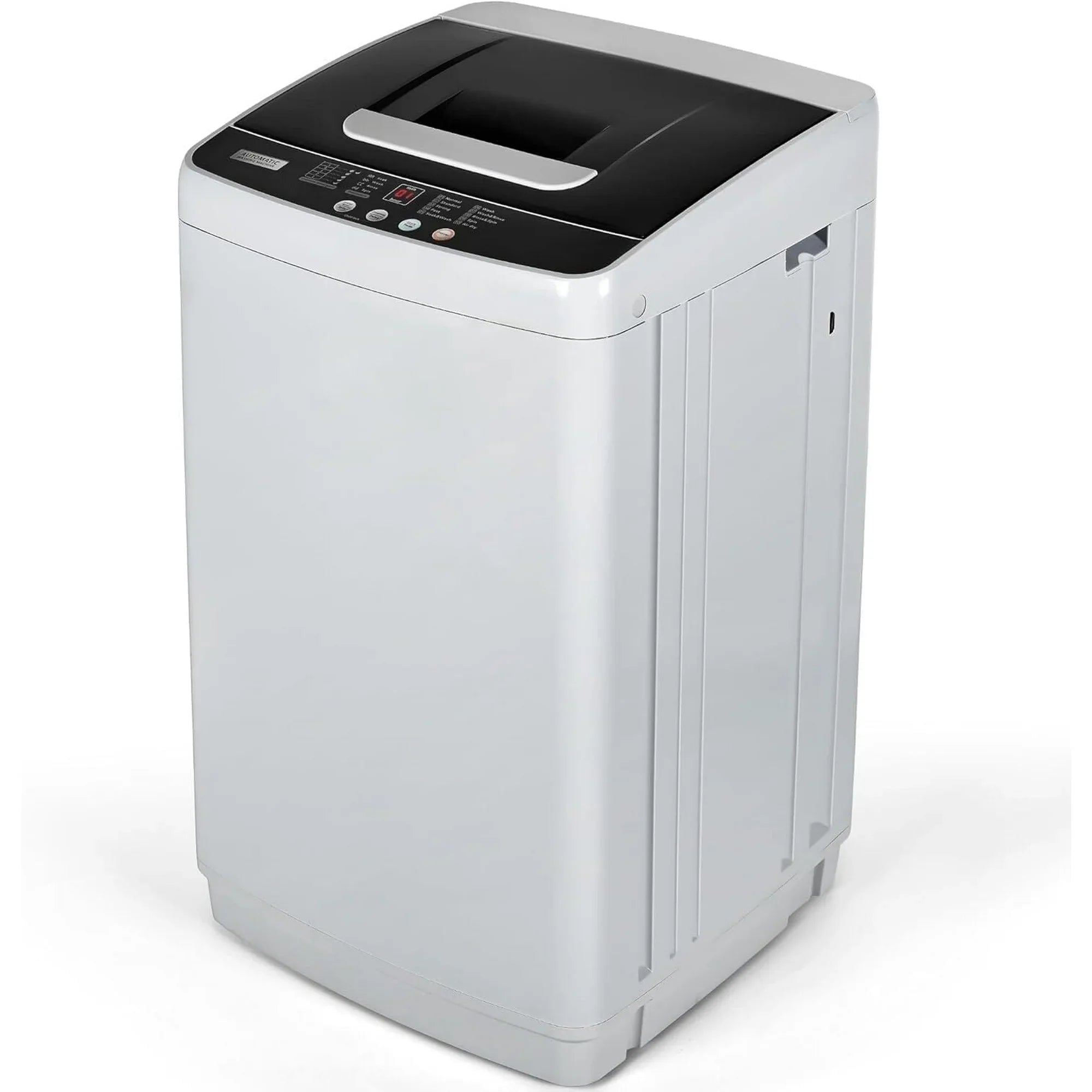 Simzlife Portable Washing Machine 8.8LBS with LED Display，Compact Washer