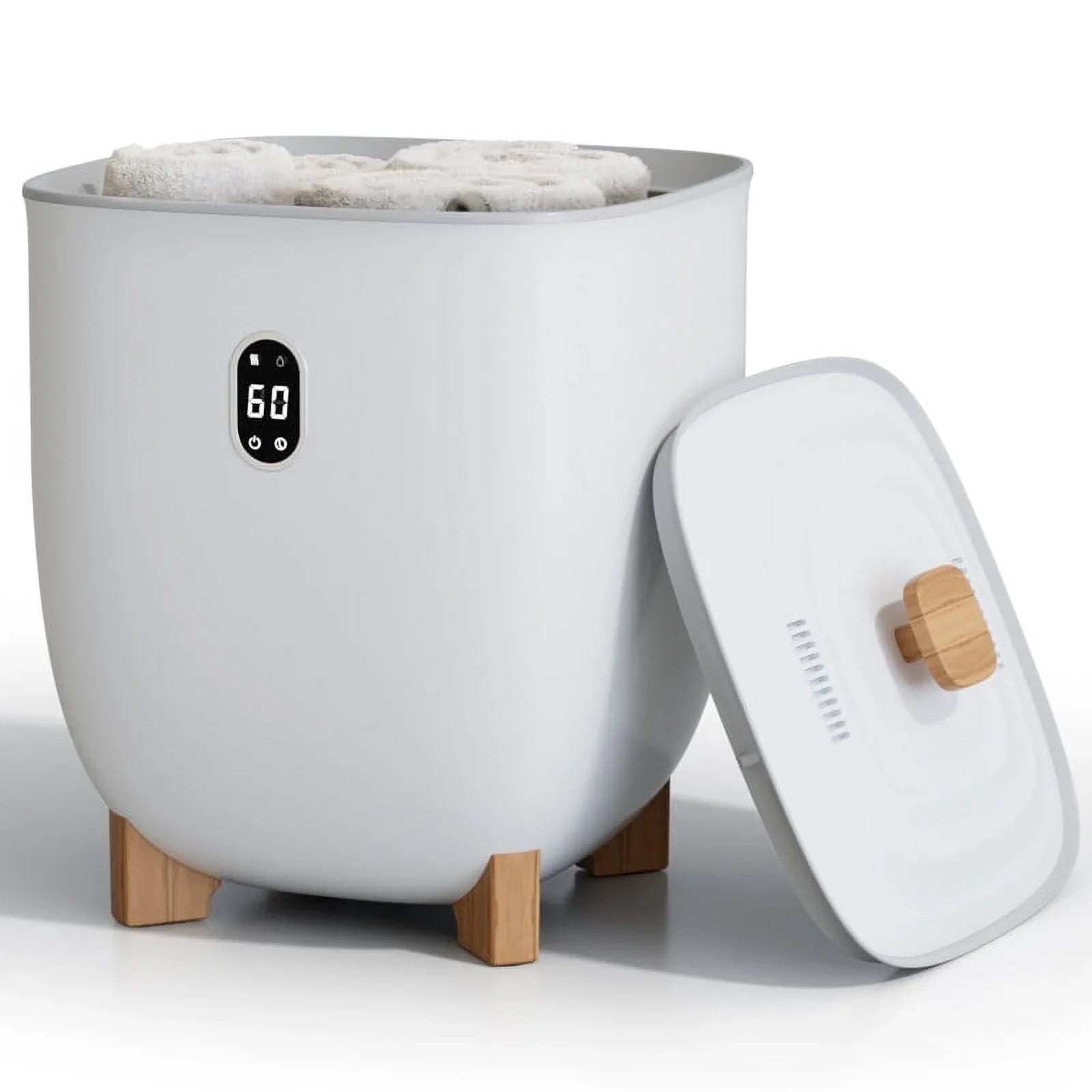 Simzlife Luxury Towel Warmer, Electric Hot Towel Warmer Bucket, Towel Dehumidifier