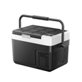 Simzlife 12V Car Refrigerator - 12QT Electric Cooler with Handle, DC/AC, -4℉~68℉, RV Freezer Fridge for RV/